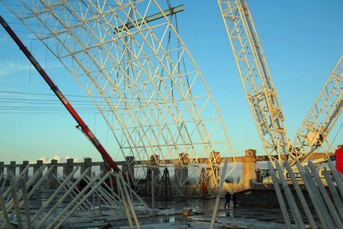 石嘴山网架一角